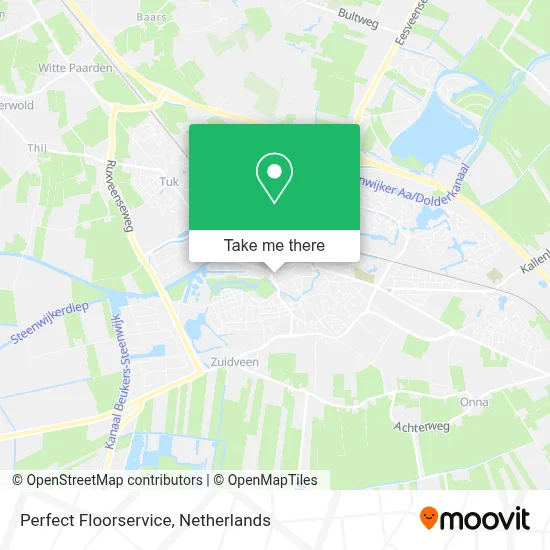 Perfect Floorservice map