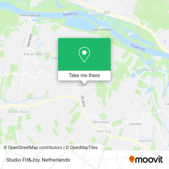 Studio Fit&Joy map