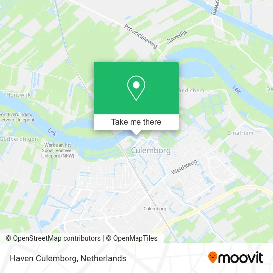 Haven Culemborg map