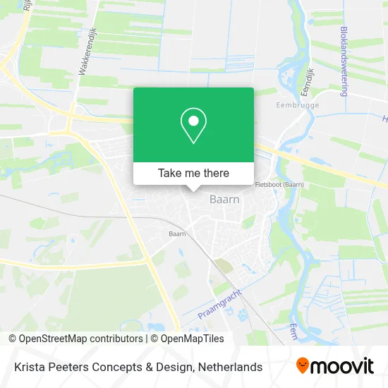 Krista Peeters Concepts & Design map