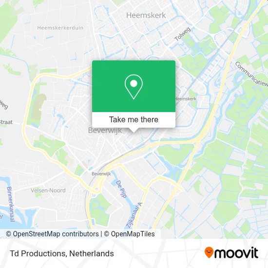 Td Productions map