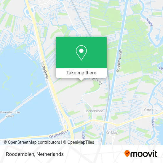 Roodemolen Karte