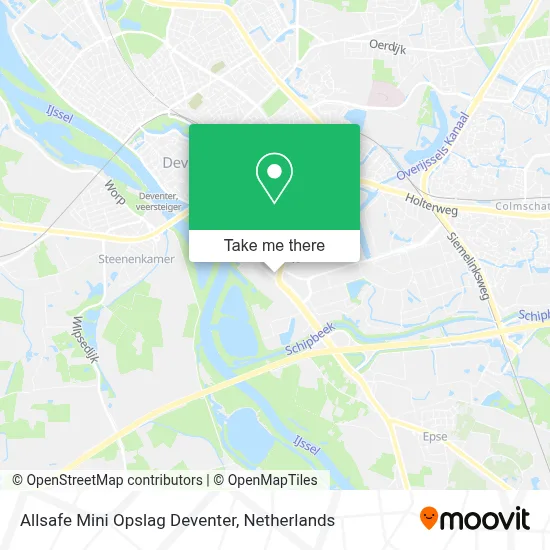 Allsafe Mini Opslag Deventer map
