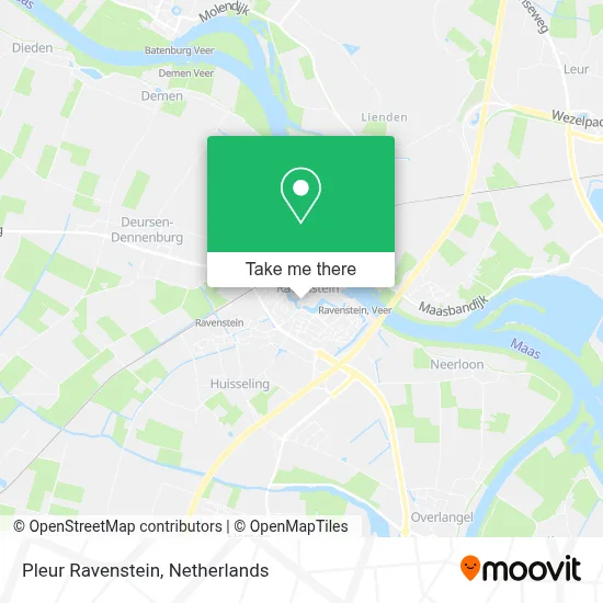 Pleur Ravenstein map