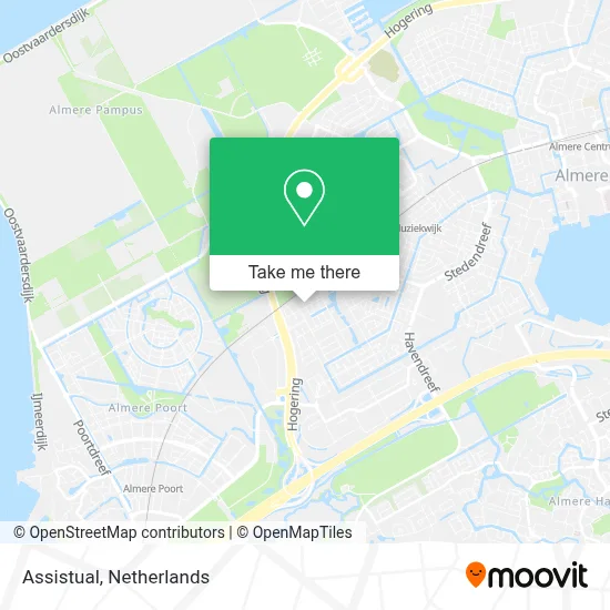 Assistual map