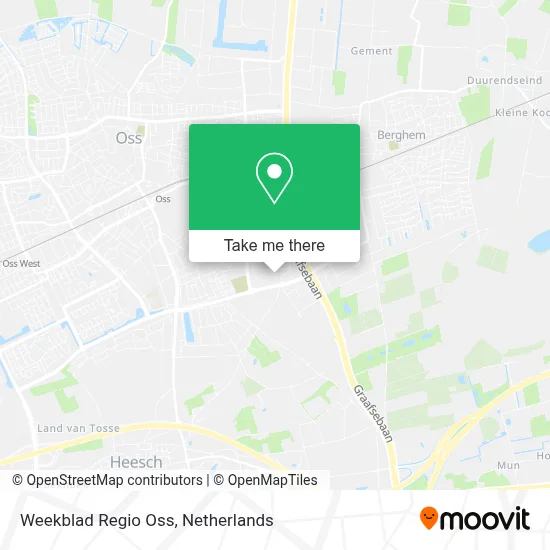 Weekblad Regio Oss map