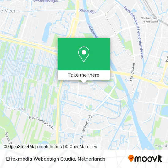 Effexmedia Webdesign Studio map