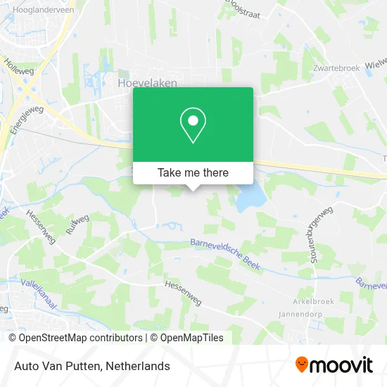 Auto Van Putten Karte