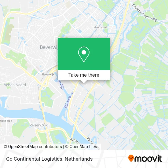 Gc Continental Logistics map