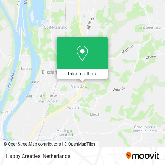 Happy Creaties map