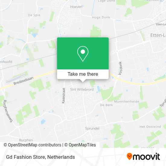 Gd Fashion Store map
