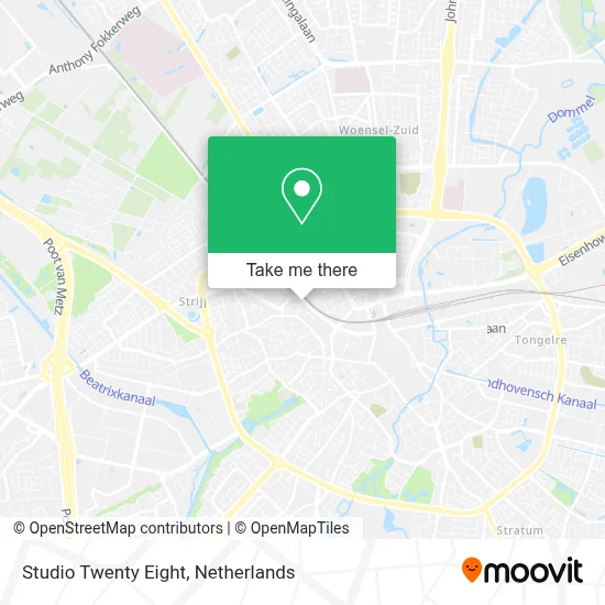 Studio Twenty Eight map