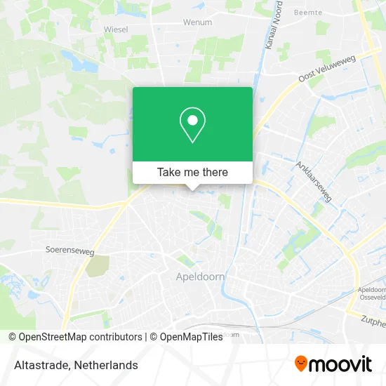 Altastrade map