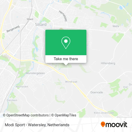 Modi Sport - Watersley map
