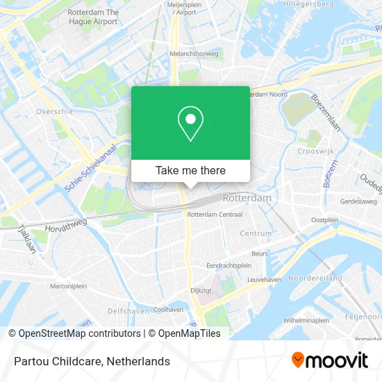 Partou Childcare map