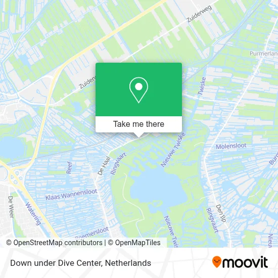 Down under Dive Center map