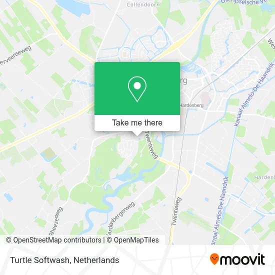 Turtle Softwash map