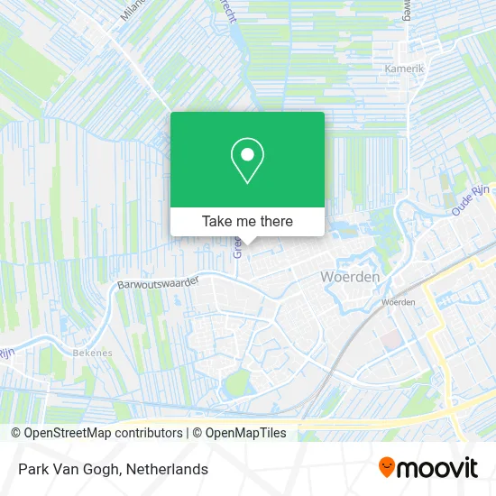 Park Van Gogh map