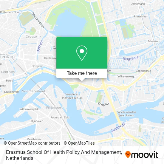 Erasmus School Of Health Policy And Management map