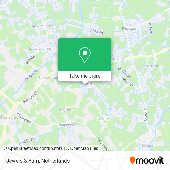 Jewels & Yarn map