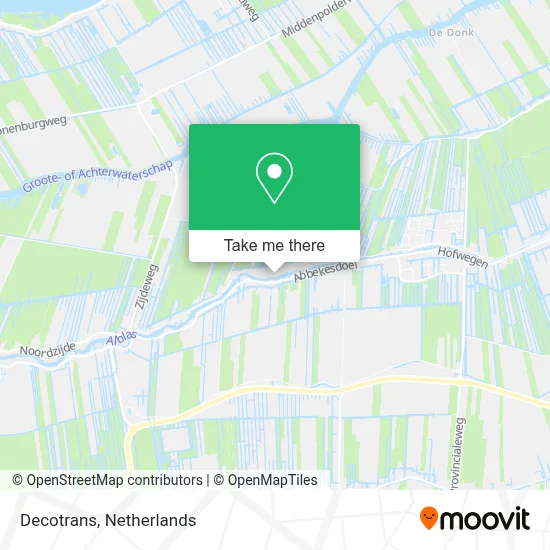 Decotrans map