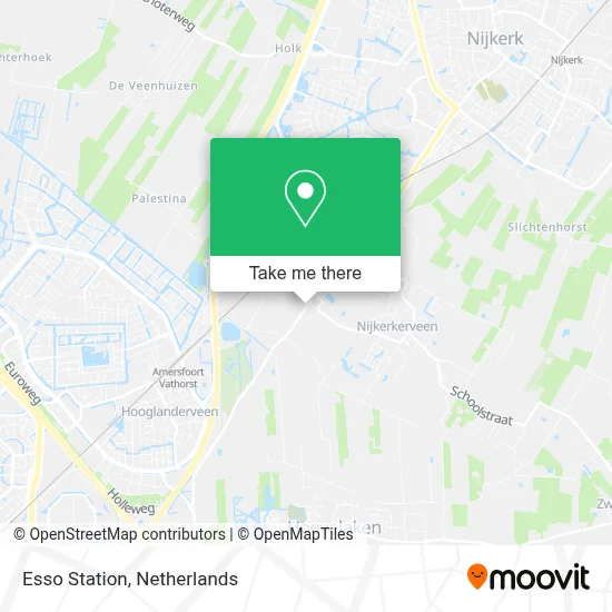 Esso Station map