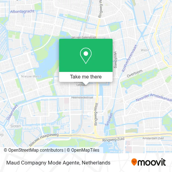 Maud Compagny Mode Agente map