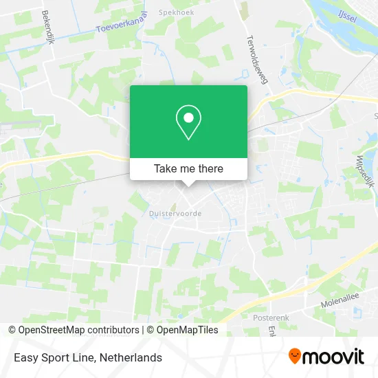 Easy Sport Line map