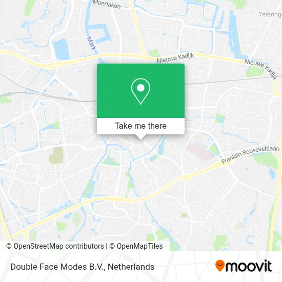 Double Face Modes B.V. map