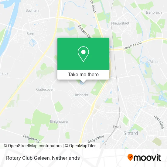 Rotary Club Geleen map