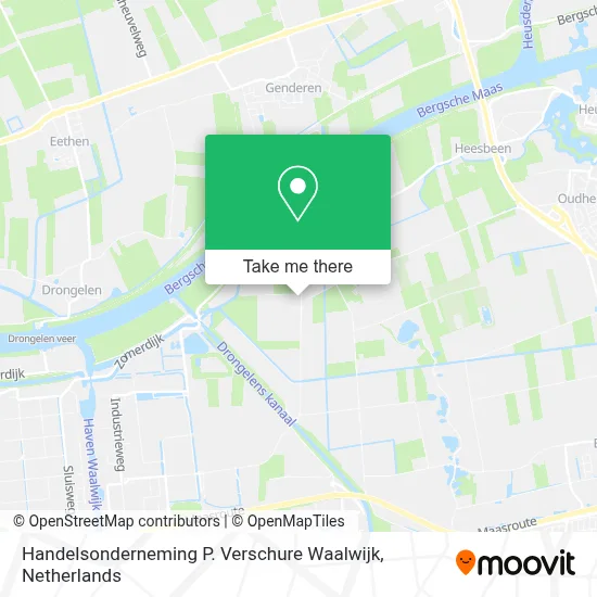 Handelsonderneming P. Verschure Waalwijk map
