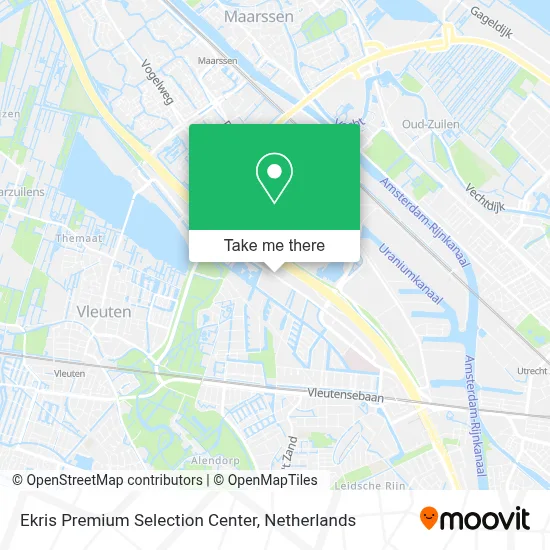 Ekris Premium Selection Center map