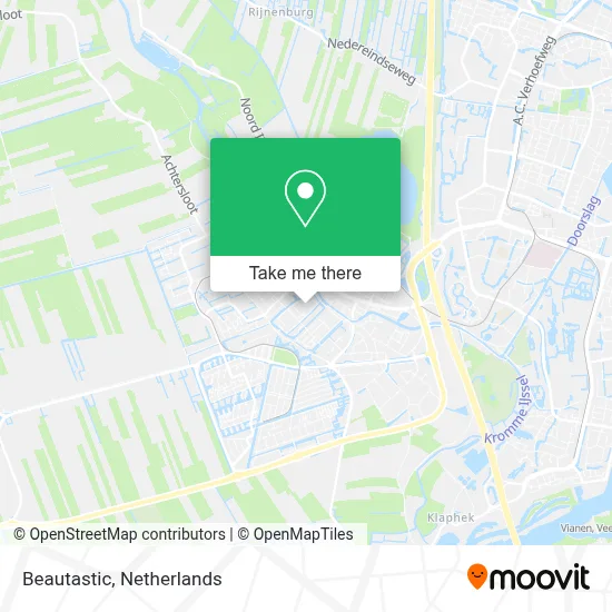 Beautastic map