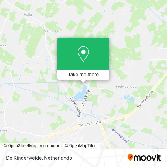 De Kinderweide Karte