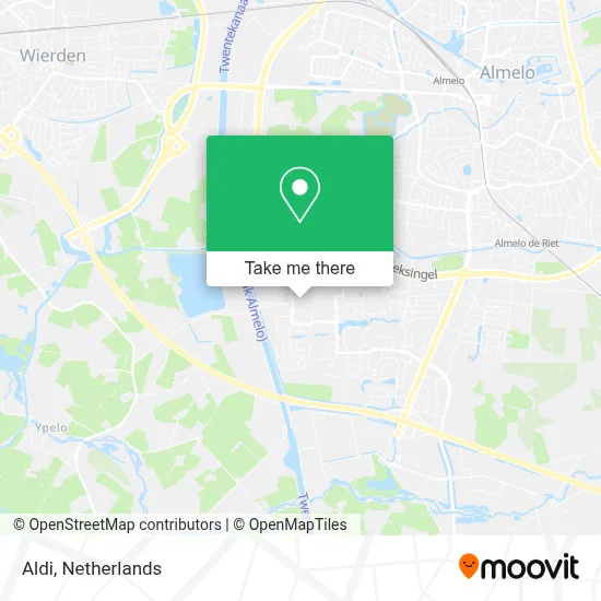 Aldi map
