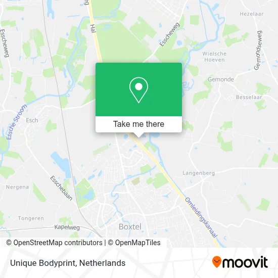 Unique Bodyprint map
