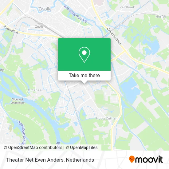 Theater Net Even Anders map
