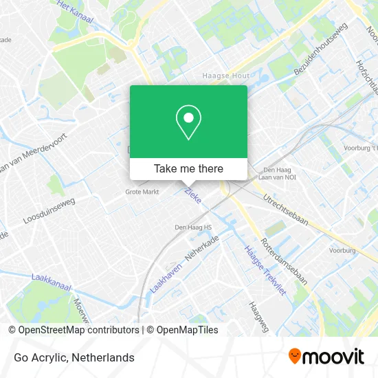 Go Acrylic map