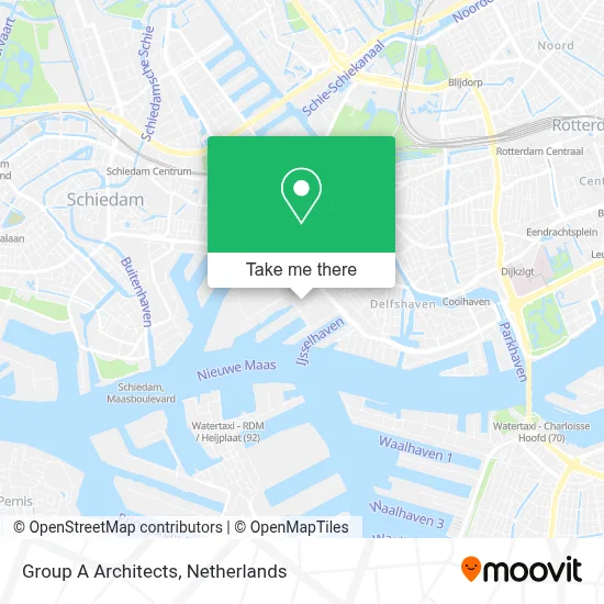 Group A Architects map
