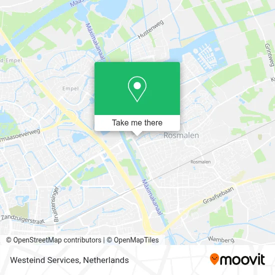 Westeind Services map