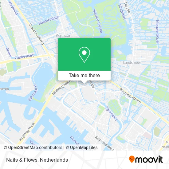 Nails & Flows map
