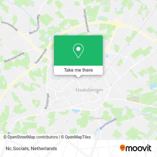 Nc.Socials map