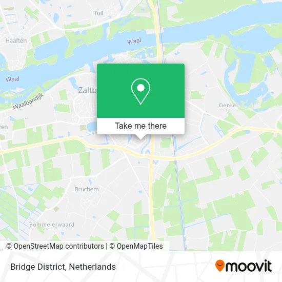 Bridge District map