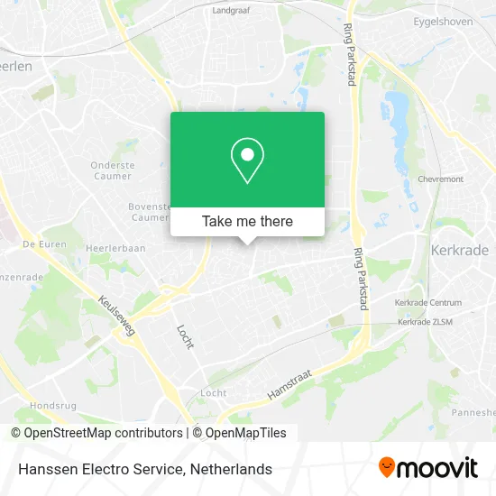 Hanssen Electro Service map