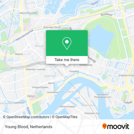 Young Blood map
