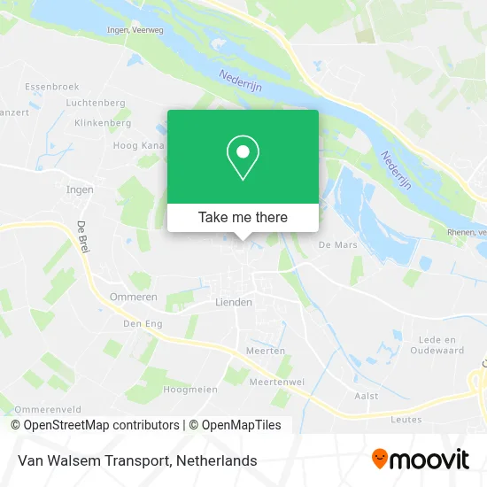 Van Walsem Transport map