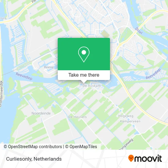 Curliesonly map