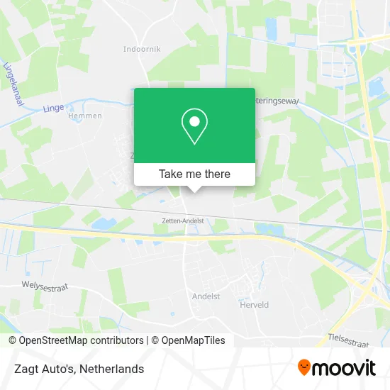 Zagt Auto's map