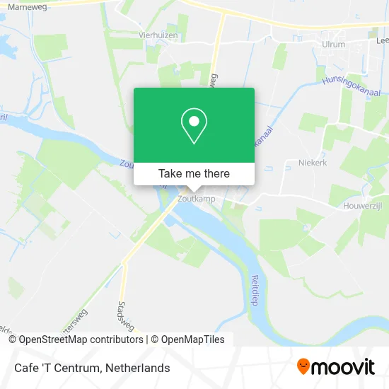 Cafe 'T Centrum Karte