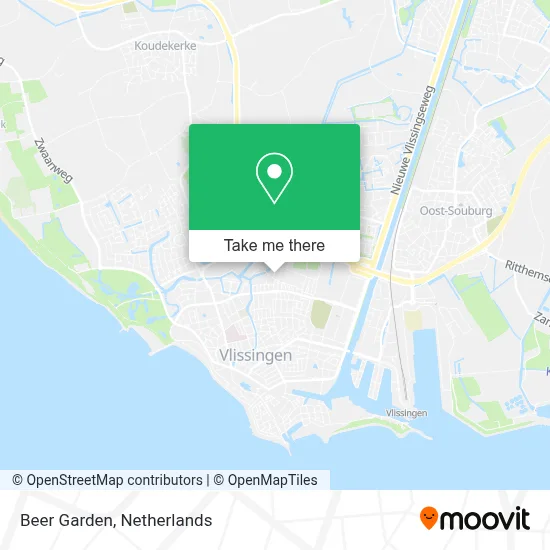Biergarten map